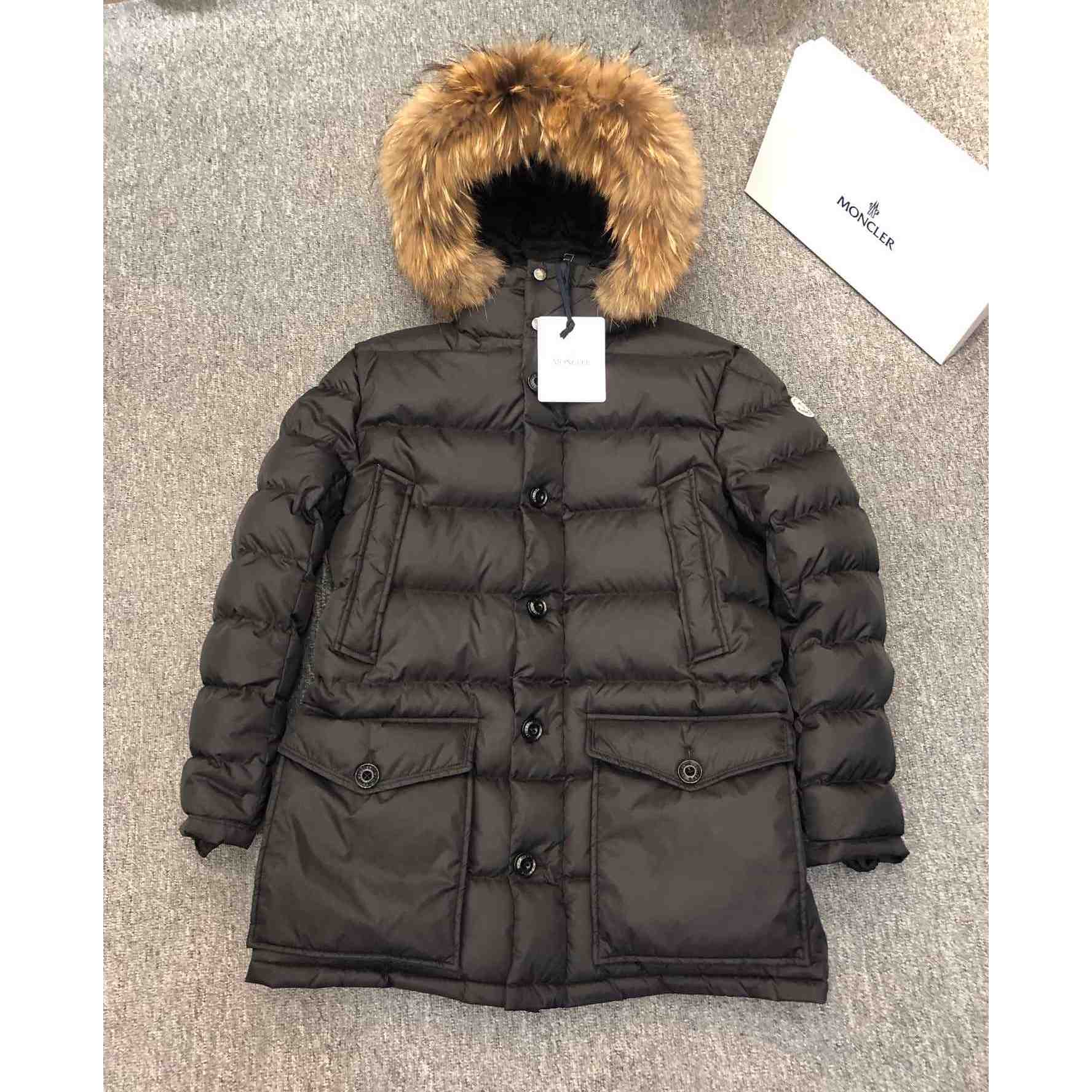 Moncler Long Down Jacket - EUR FASHION