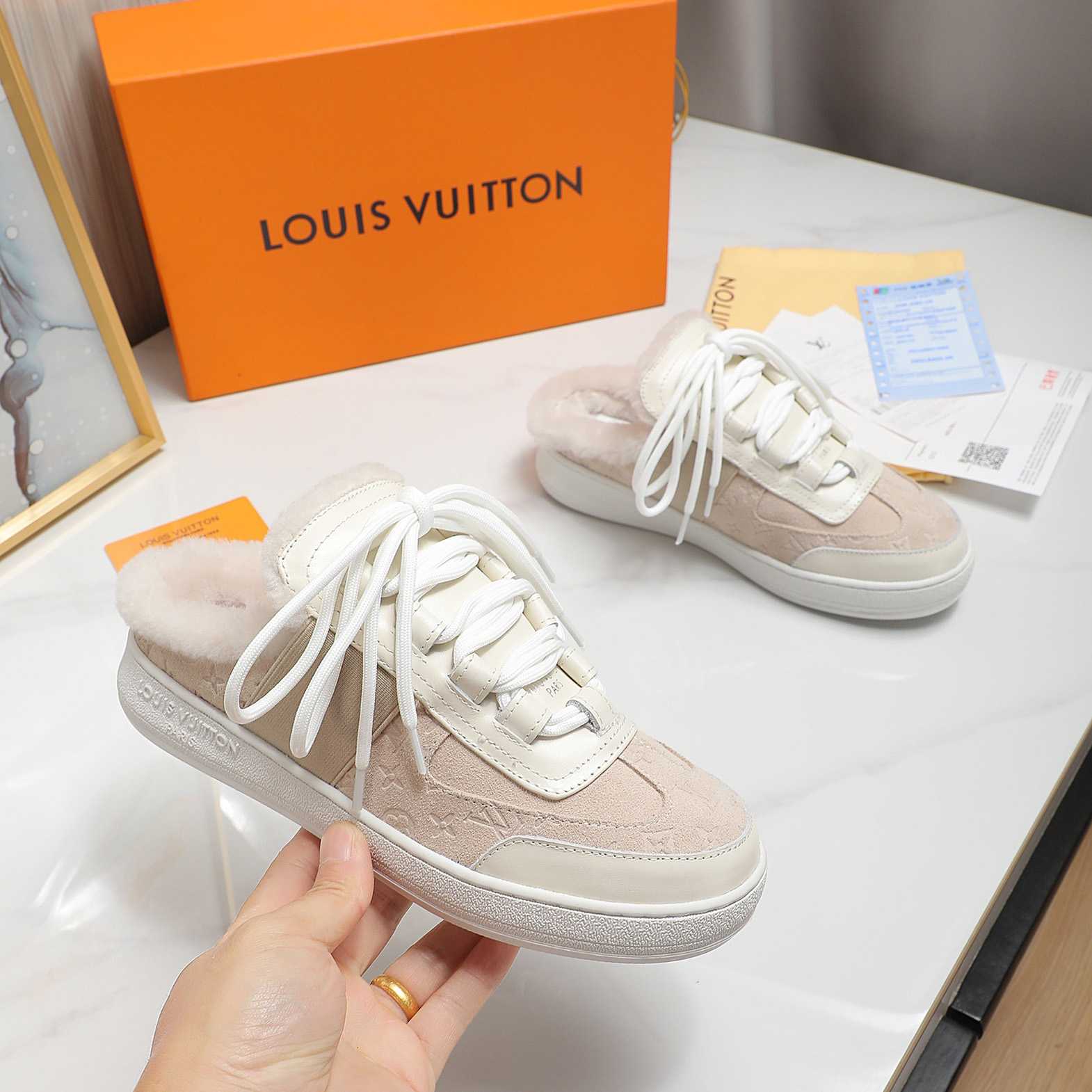 Louis Vuitton Lous Open Back Sneaker - EUR FASHION