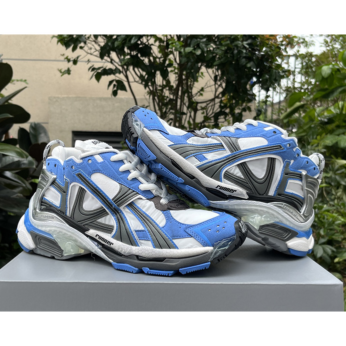 Balenciaga Runner Sneaker In Blue - EUR FASHION