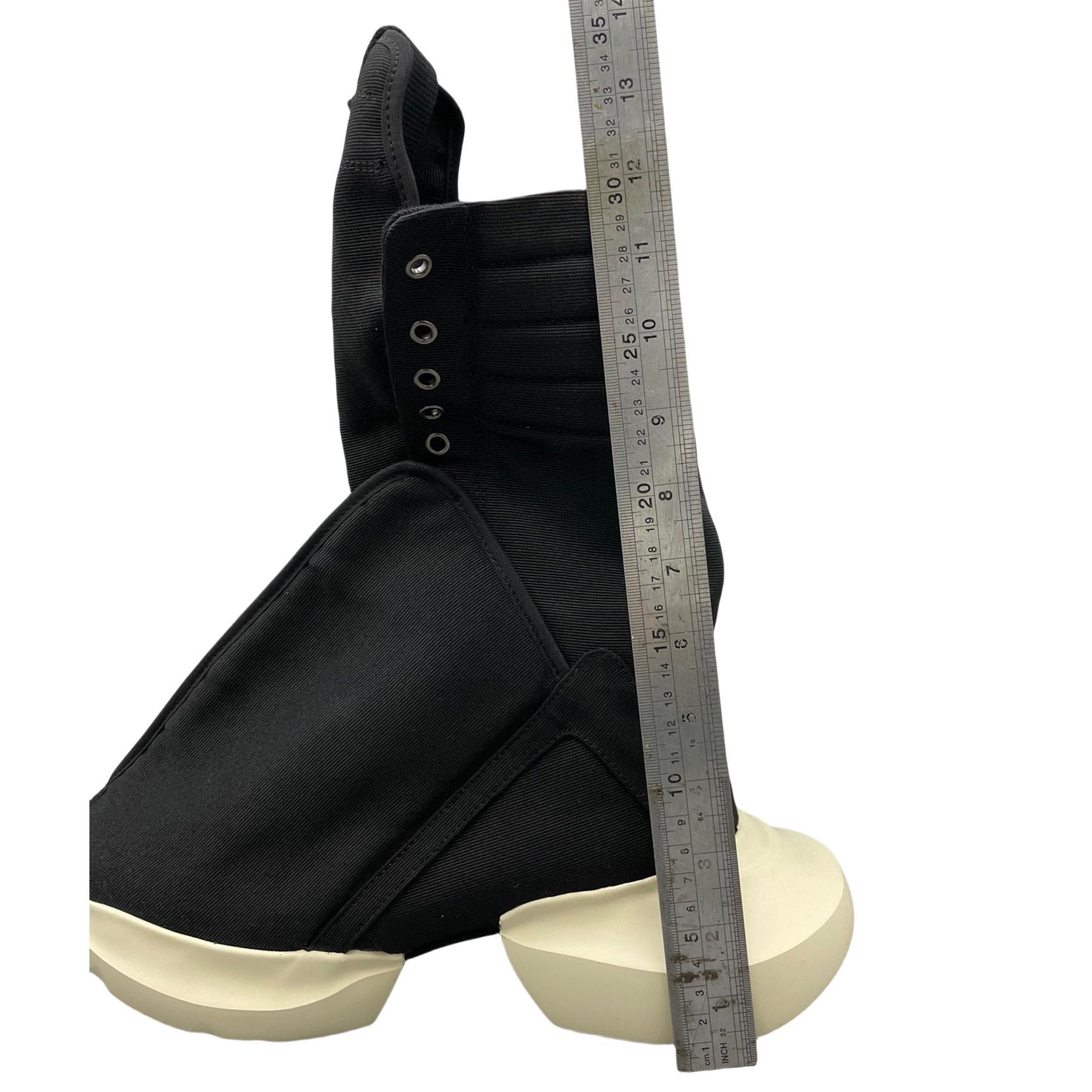 Rick Owens Drkshdw Megaturbo Dunk Boots Black - EUR FASHION