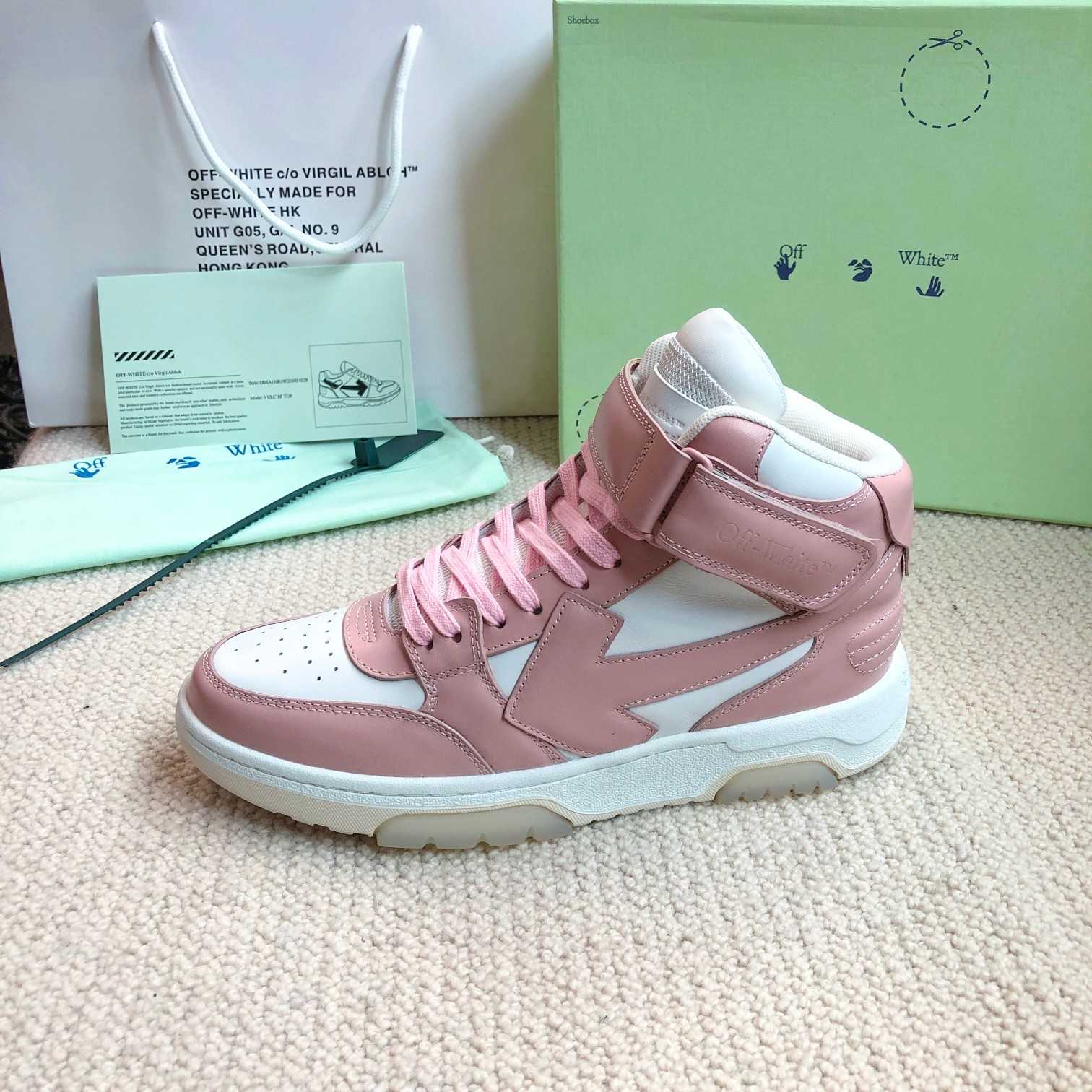 Off White Out Of Office Mid Top Sneaker - EUR FASHION