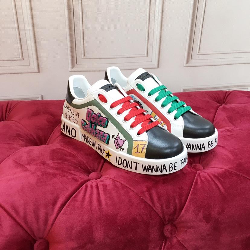 Dolce & Gabbana Portofino 'Emis Killa' Sneakers - EUR FASHION