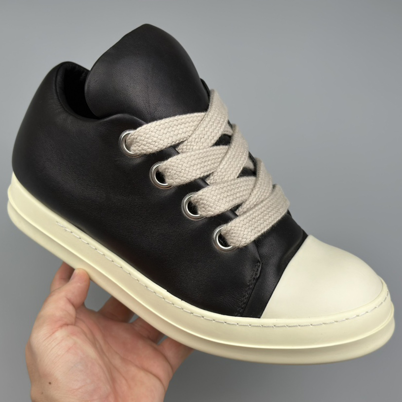 Rick Owens Lace-up Low-top Sneakers  - EUR FASHION