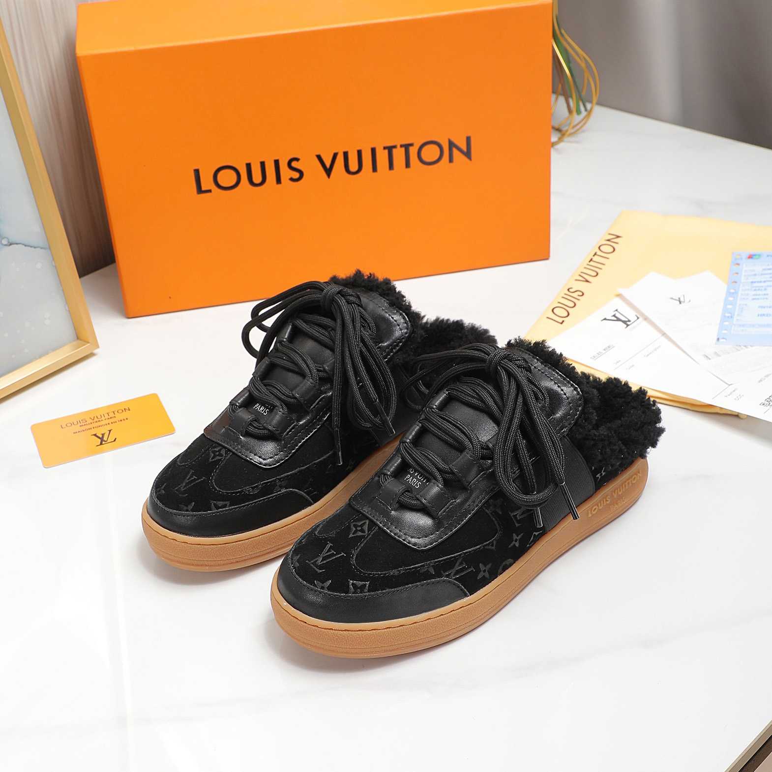 Louis Vuitton Lous Open Back Sneaker - EUR FASHION