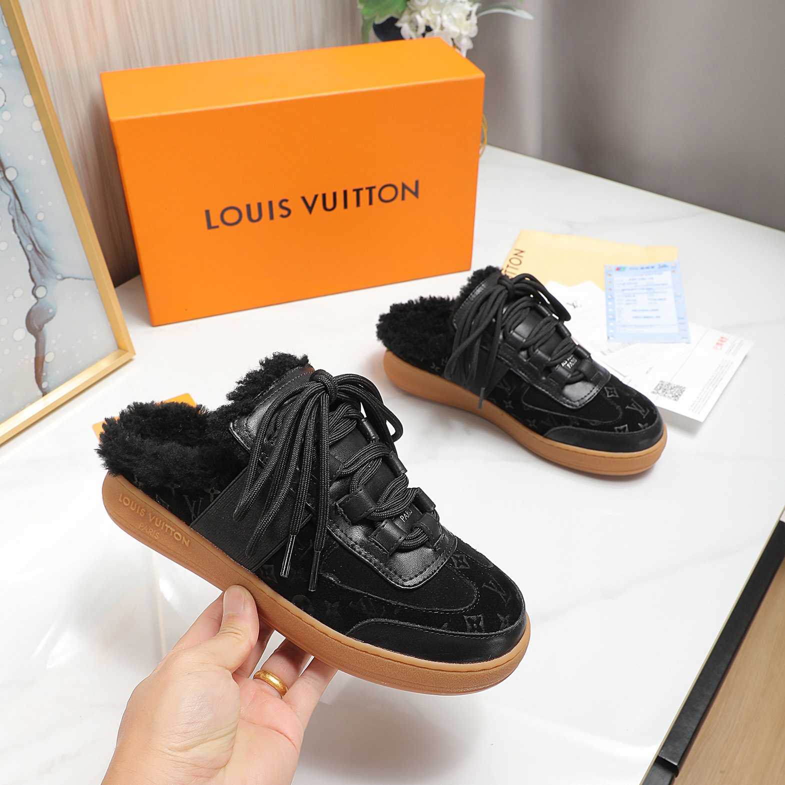 Louis Vuitton Lous Open Back Sneaker - EUR FASHION