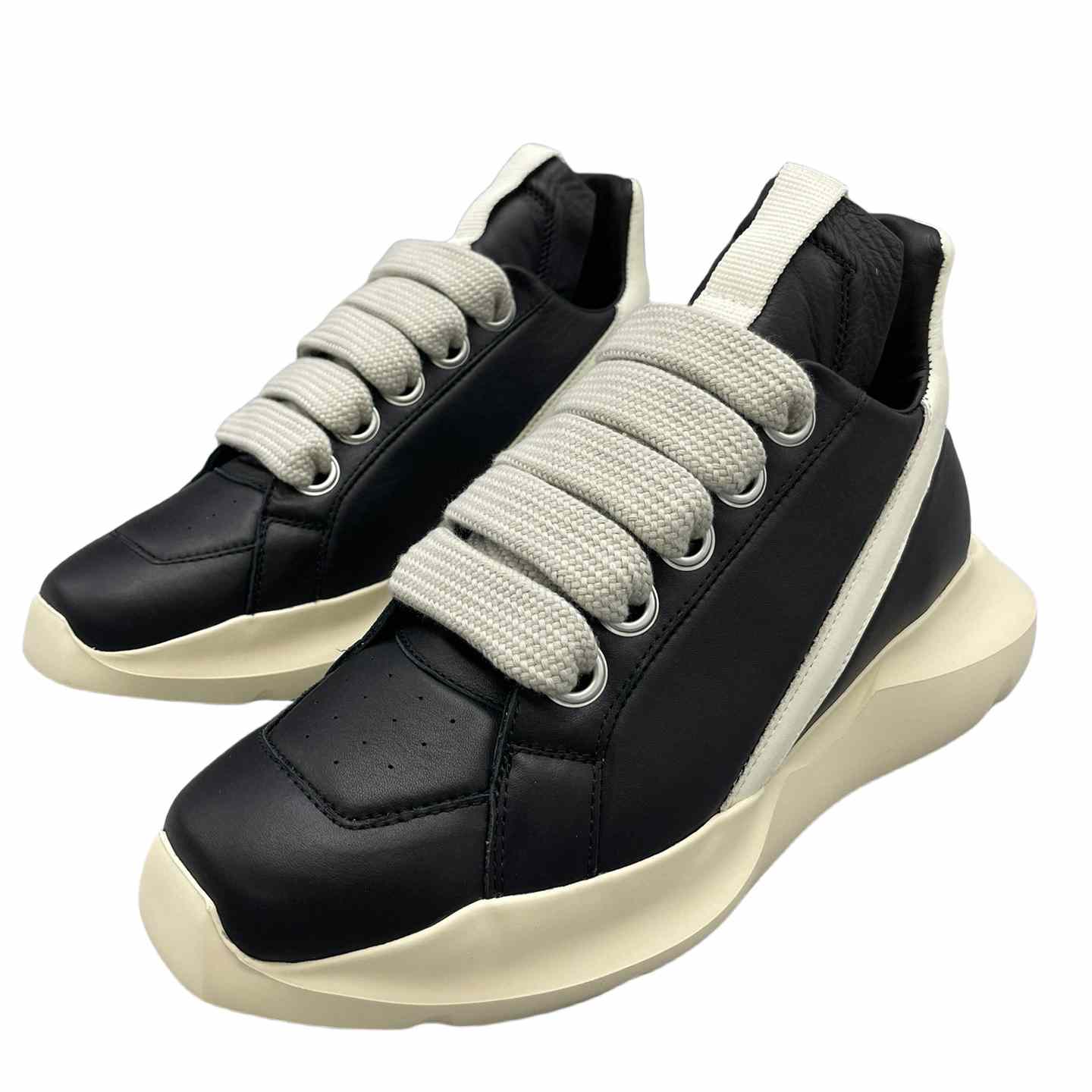 Rick Owens Geth Chunky High-top Sneakers - EUR FASHION