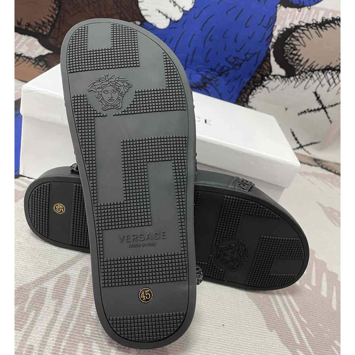 Versace Medusa Slides   - EUR FASHION