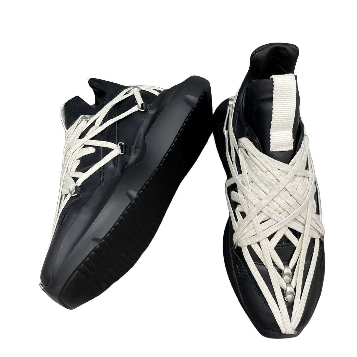 Rick Owens Geth Chunky High-top Sneakers - EUR FASHION