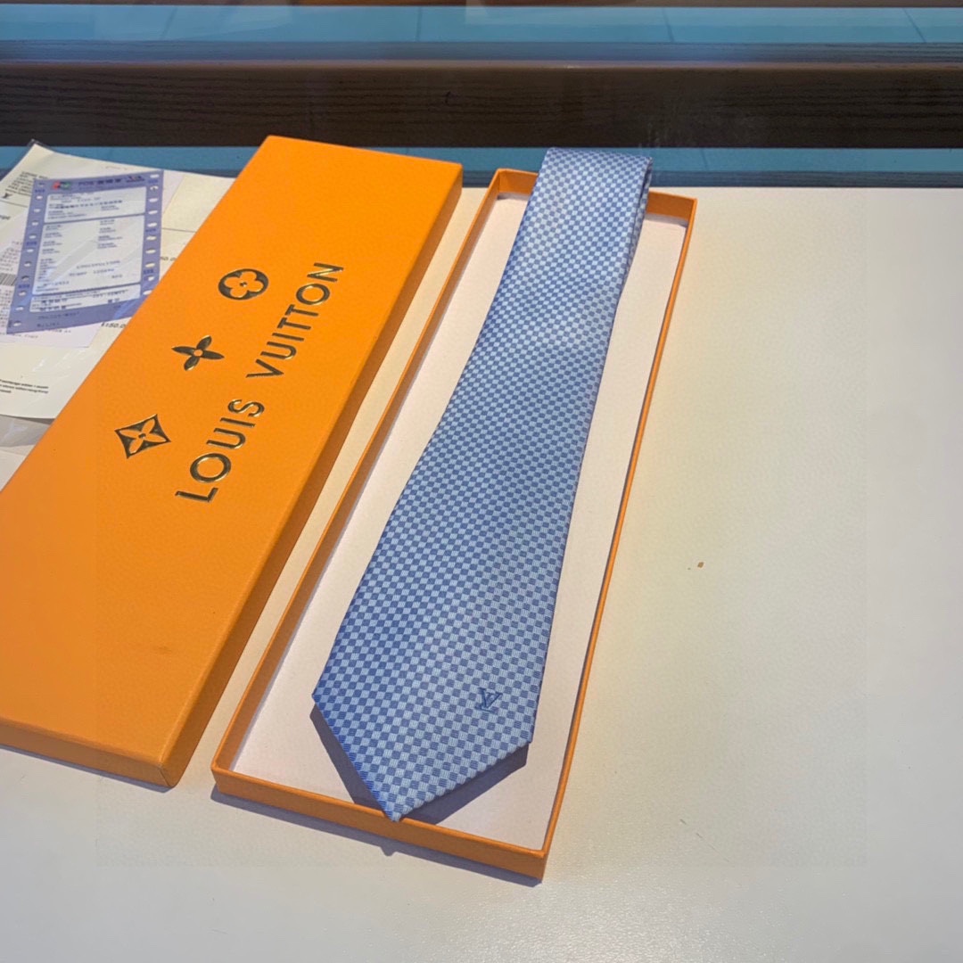 Louis Vuitton Micro Damier Tie - EUR FASHION