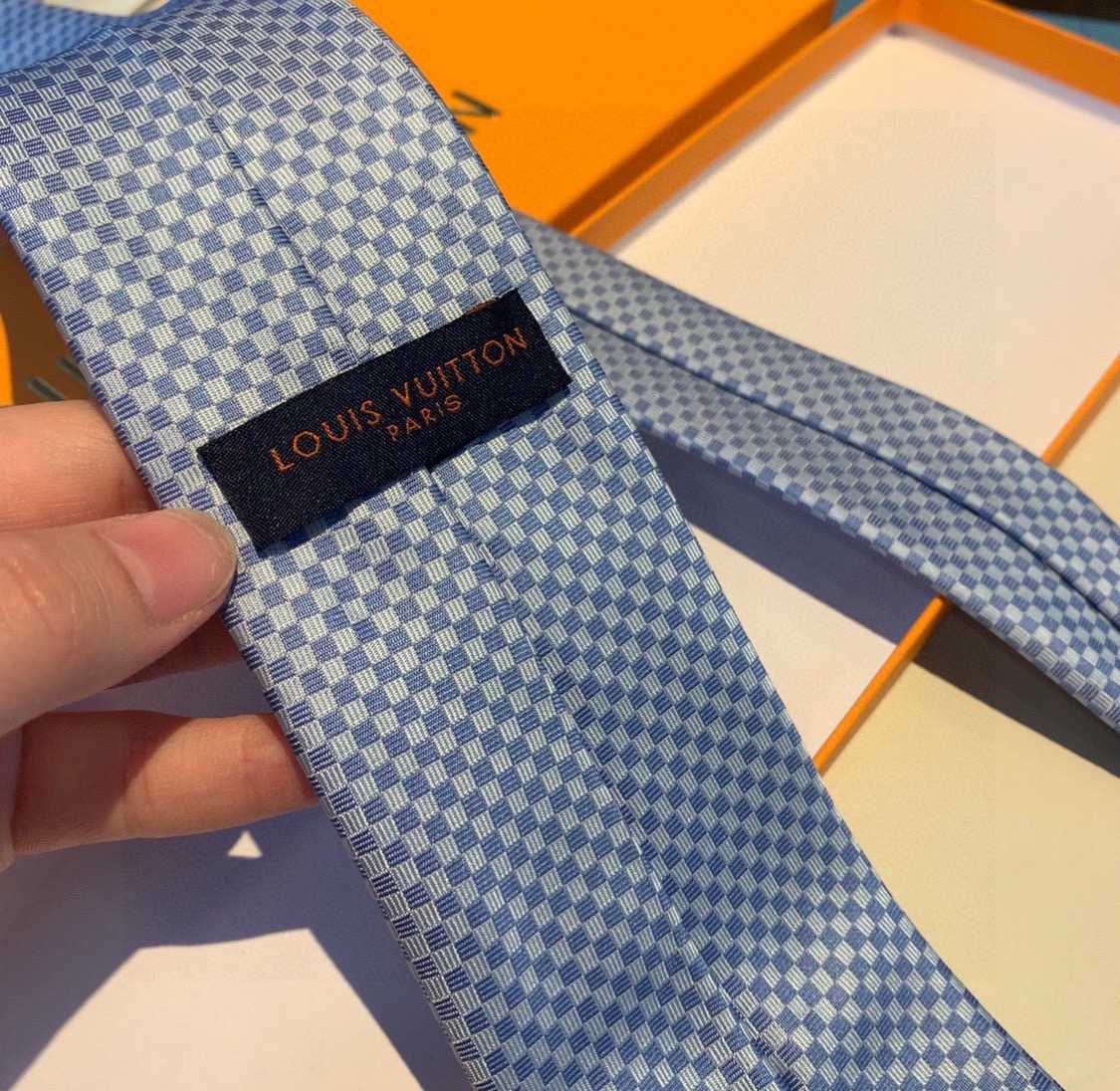 Louis Vuitton Micro Damier Tie - EUR FASHION