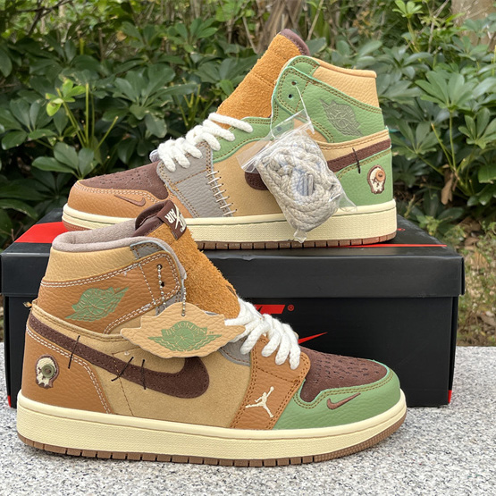 Zion Williamson x Air Jordan 1   OG “Voodoo” Sneaker    DZ7292-100 - EUR FASHION