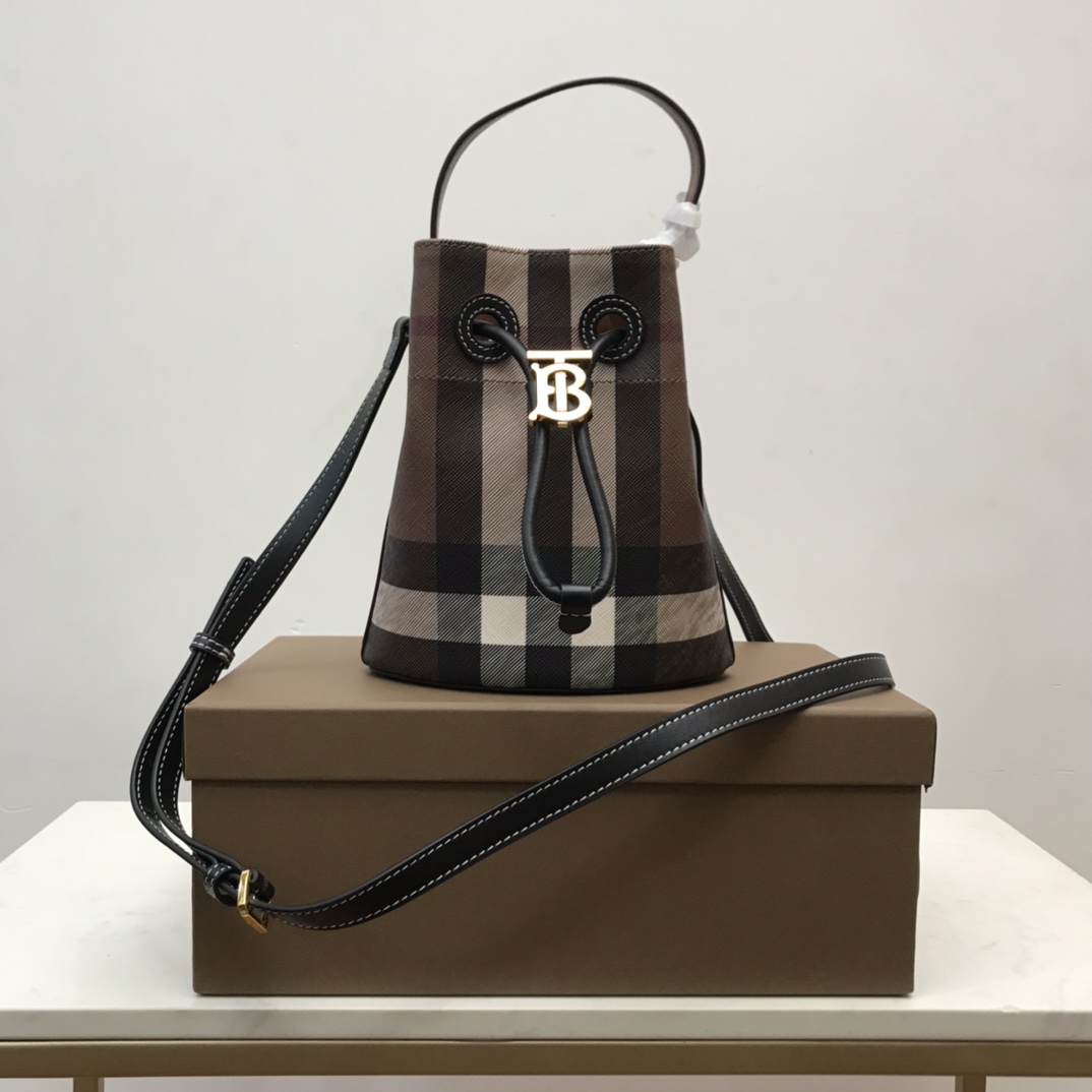 Burberry Mini TB Bucket Bag - EUR FASHION