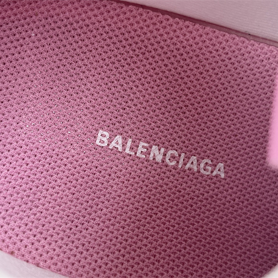 Balenciaga Track Sneaker In Pink Mesh And Suede-like Fabric - EUR FASHION