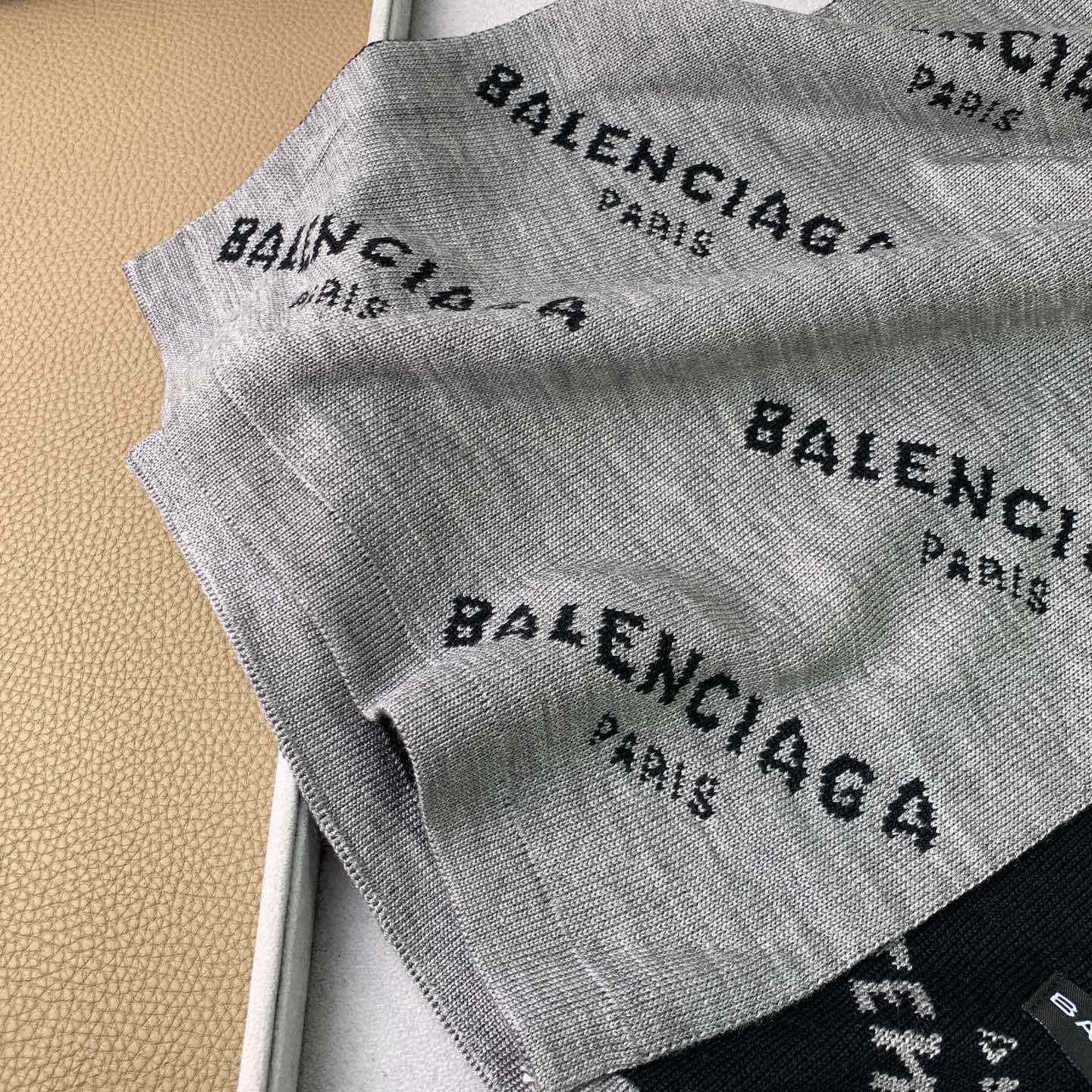 Balenciaga Allover Logo Scarf - EUR FASHION