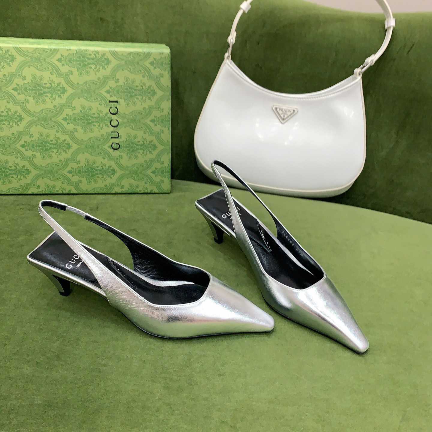 Gucci Women's Slingback Pump - EUR FASHION