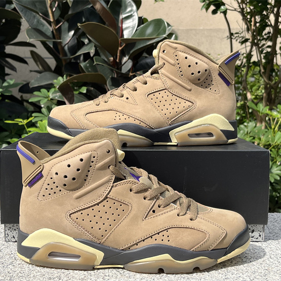 Air Jordan 6 Gore-Tex “Brown Kelp”  Sneaker               FD1643-300 - EUR FASHION