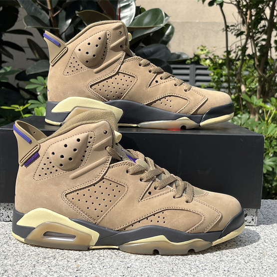 Air Jordan 6 Gore-Tex “Brown Kelp”  Sneaker               FD1643-300 - EUR FASHION