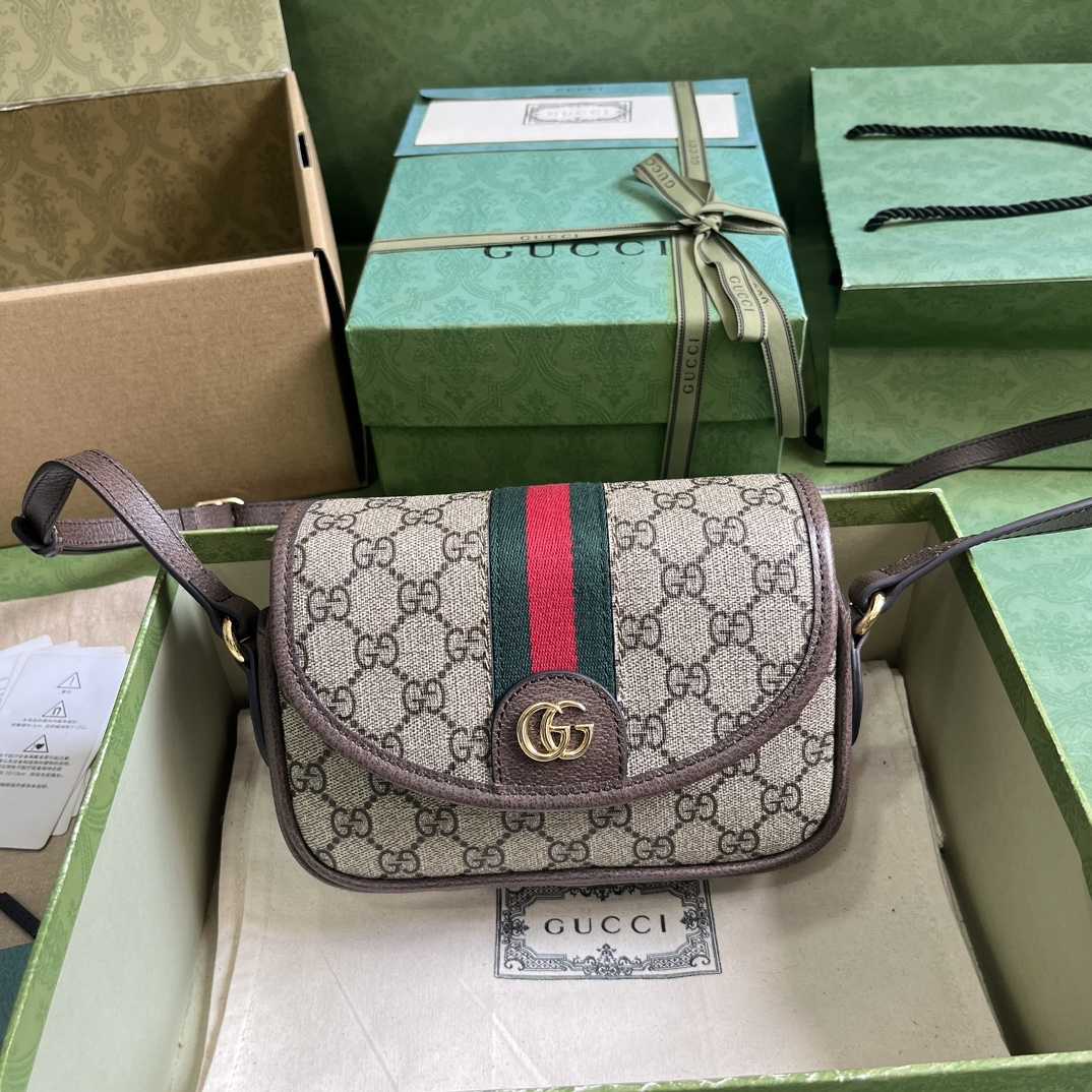 Gucci Ophidia GG Mini Shoulder Bag (19x 13x 5cm) - EUR FASHION