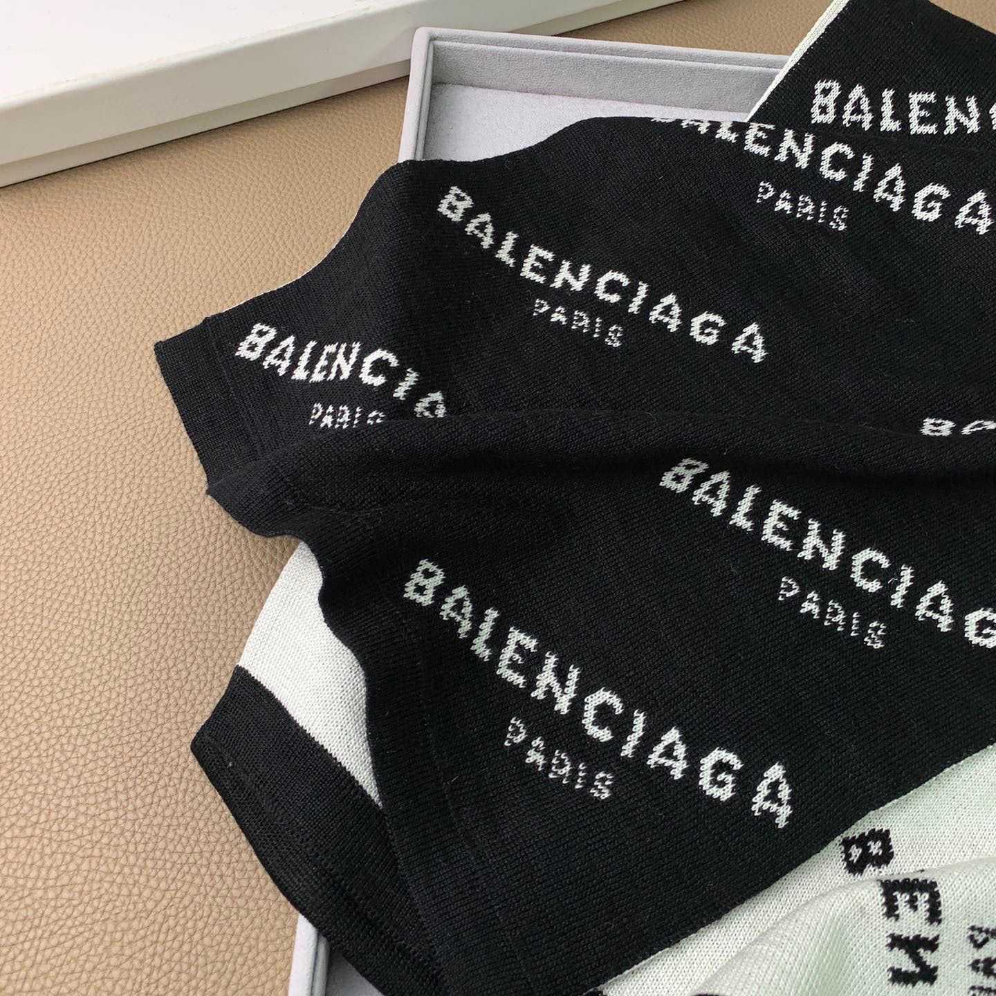 Balenciaga Allover Logo Scarf - EUR FASHION