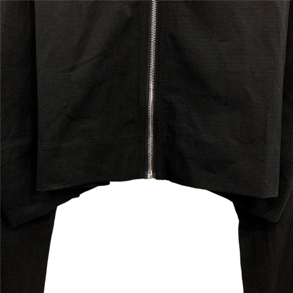 Rick Owens Extra-Long Sleeve Cotton Jacket  - EUR FASHION