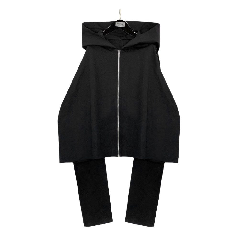 Rick Owens Extra-Long Sleeve Cotton Jacket  - EUR FASHION