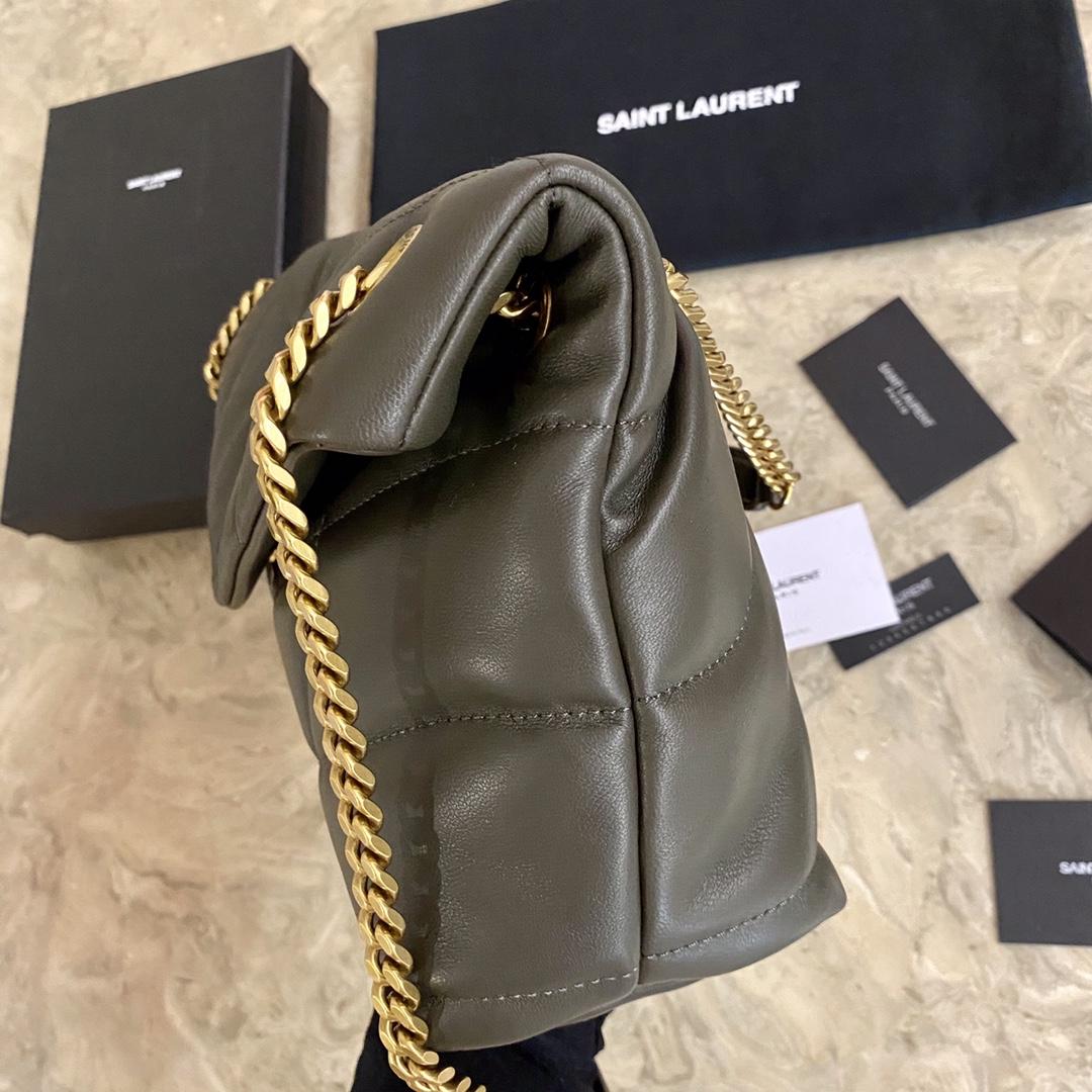 Saint Laurent Puffer Small In Nappa Leather (29x17x11cm) - EUR FASHION