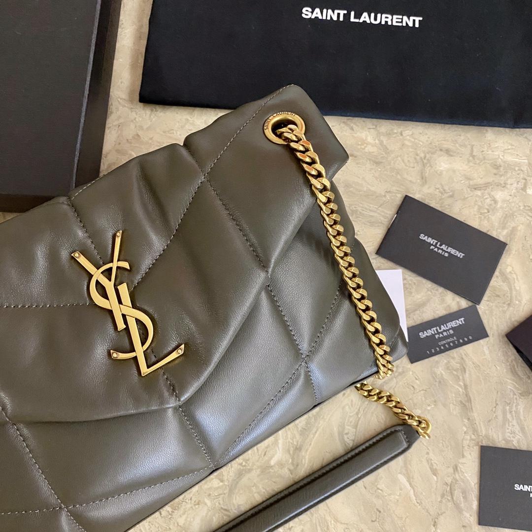 Saint Laurent Puffer Small In Nappa Leather (29x17x11cm) - EUR FASHION