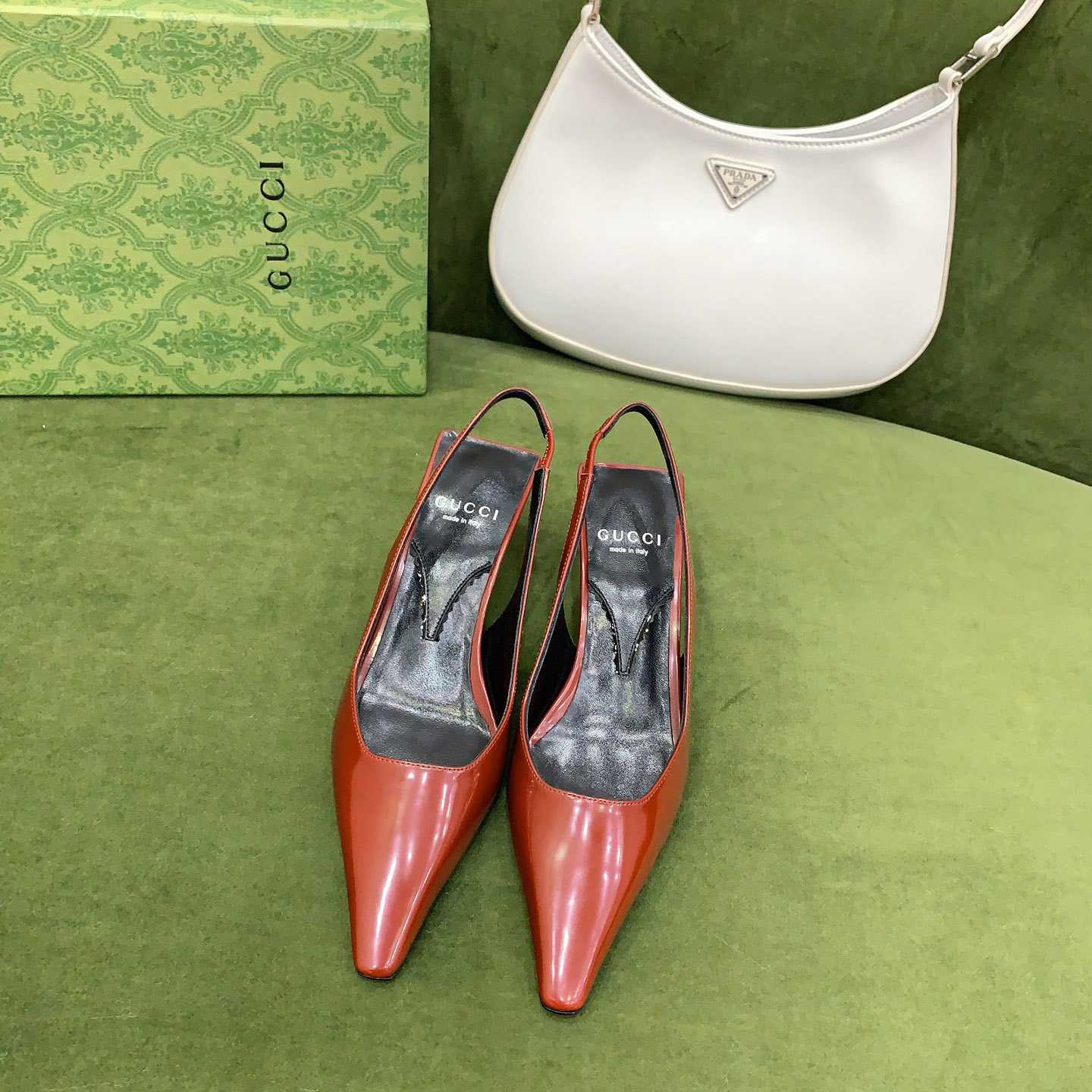 Gucci Women's Slingback Pump - EUR FASHION