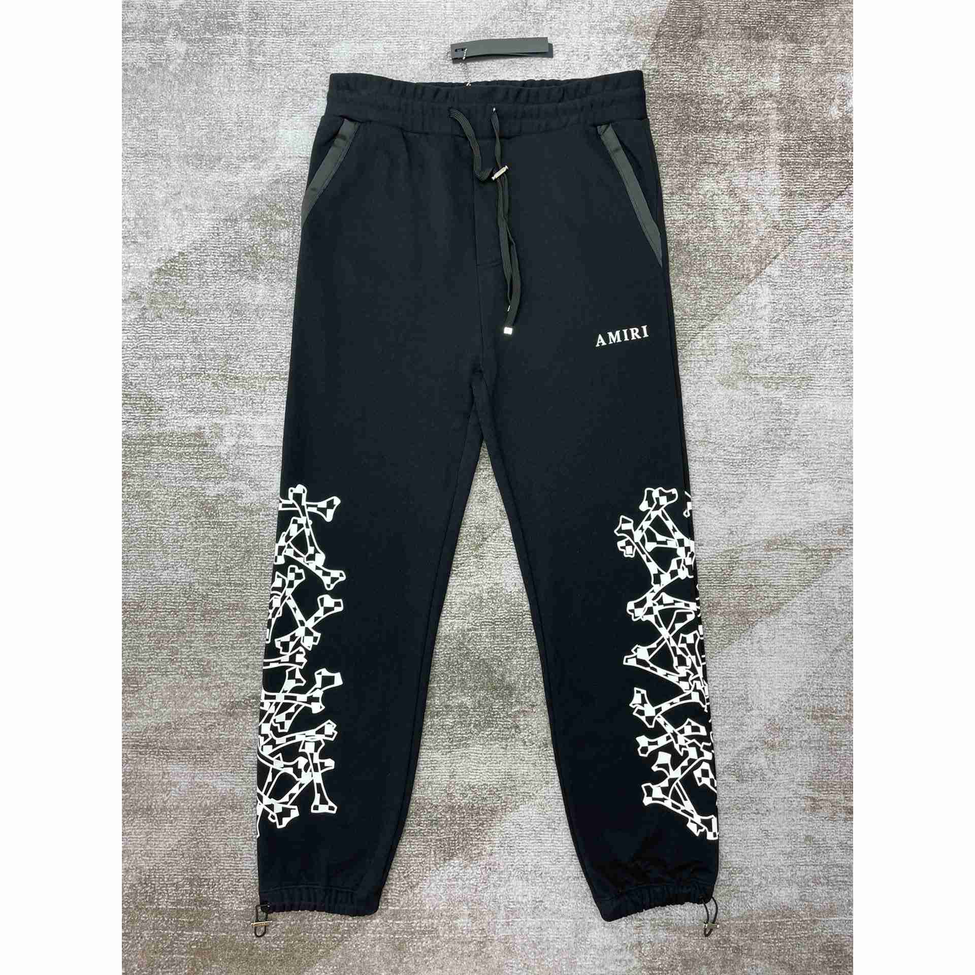 Amiri Checkered Bones Sweatpant - EUR FASHION