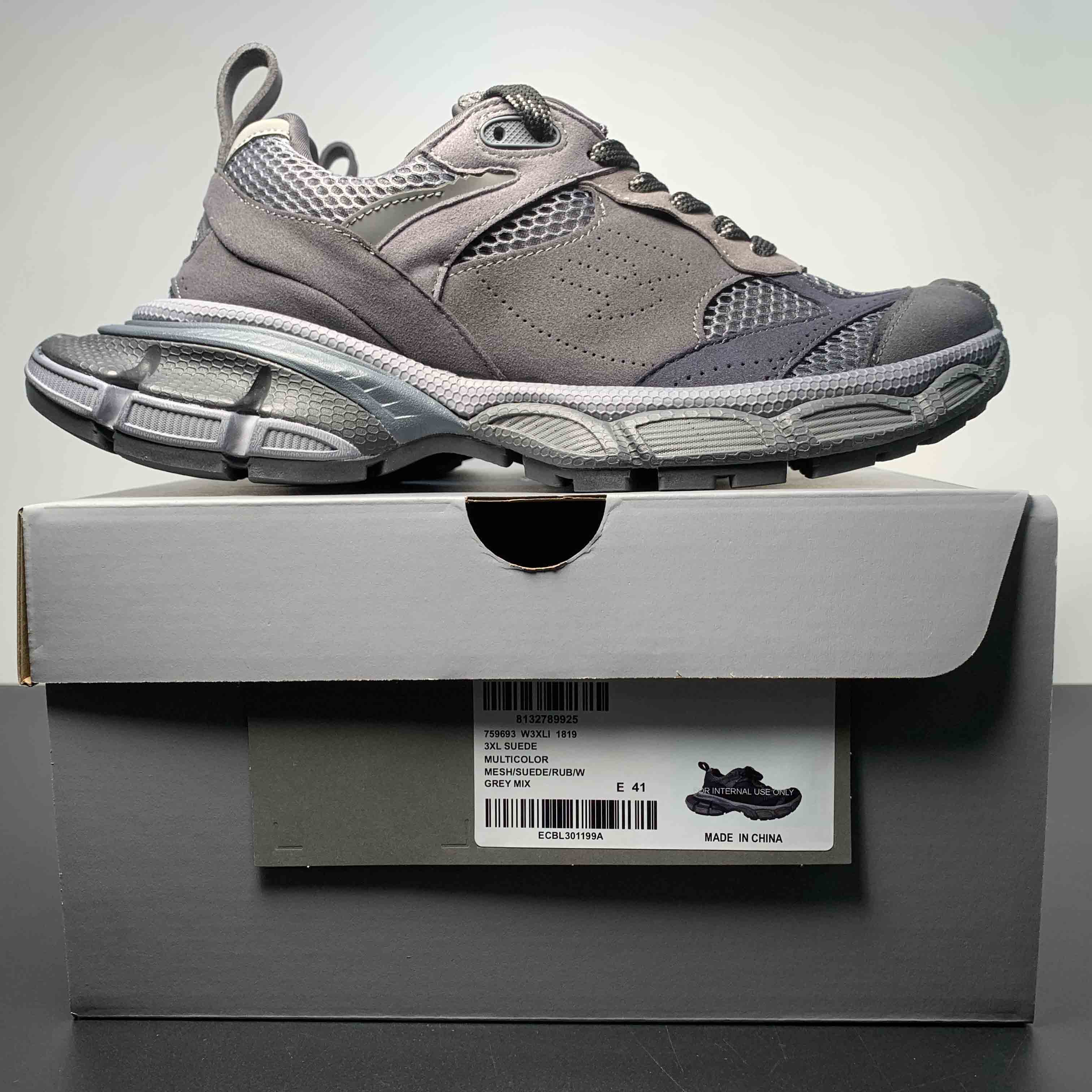 Balenciaga 3XL Sneaker In Dark Grey  - EUR FASHION