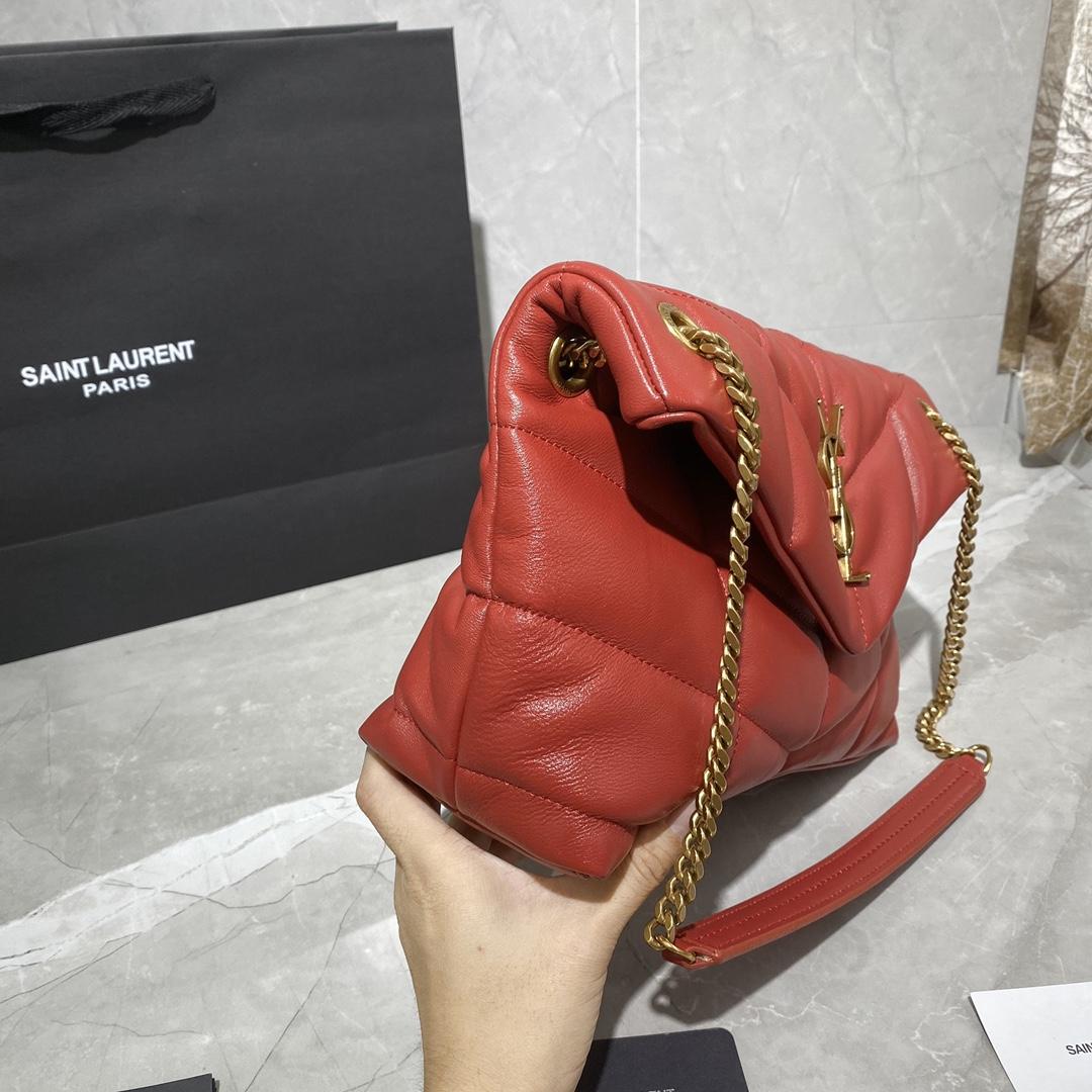 Saint Laurent Puffer Small In Nappa Leather (29x17x11cm) - EUR FASHION