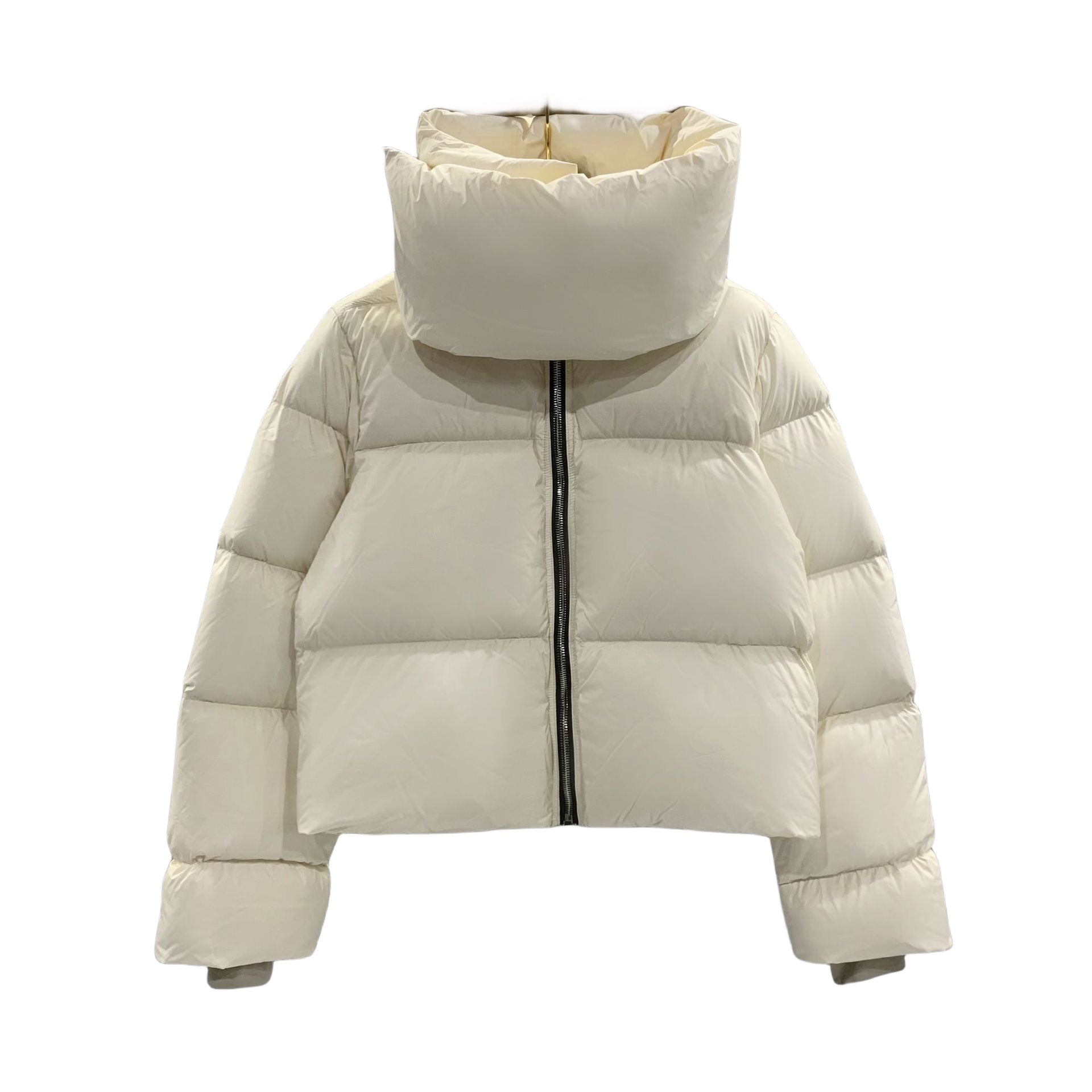 Rick Owens Short Nylon Down Jacket - EUR FASHION