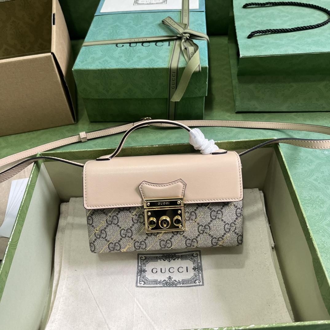 Gucci Padlock Mini Bag With Horsebit Print - EUR FASHION