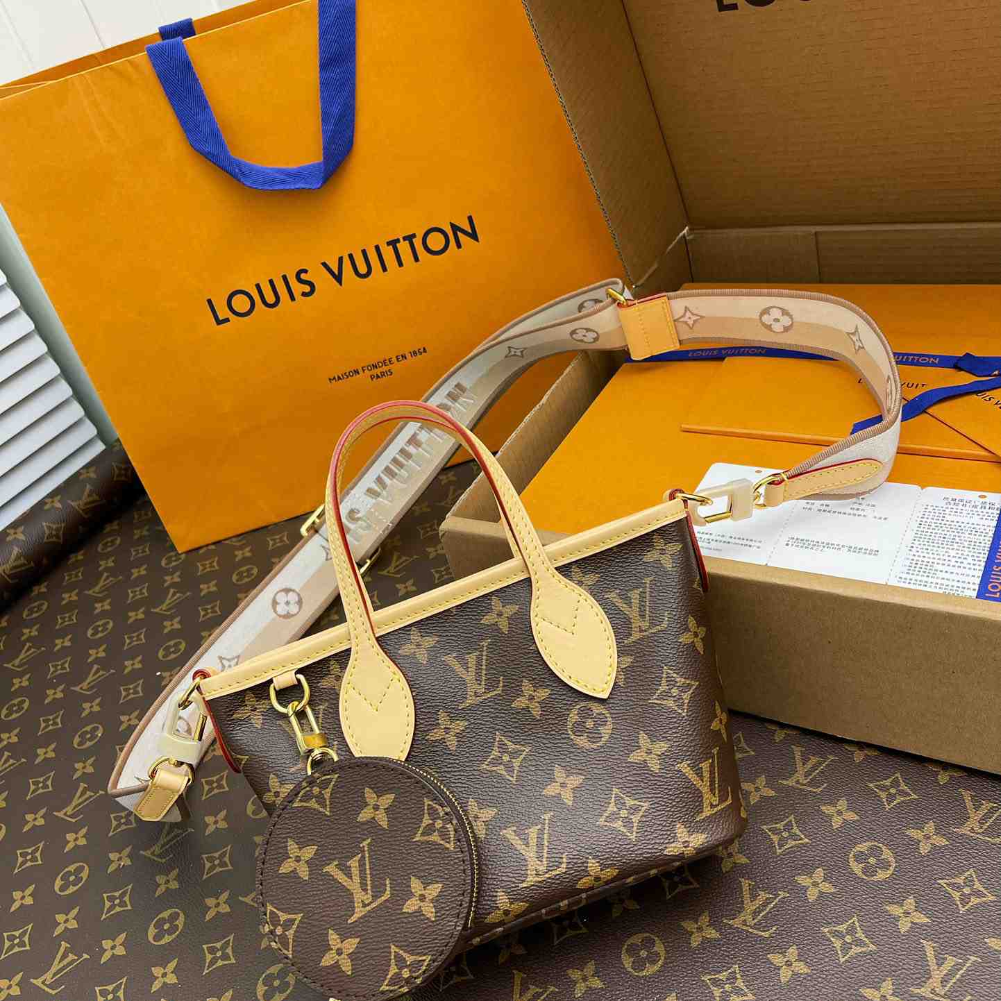 Louis Vuitton Neverfull BB   M46705 - EUR FASHION