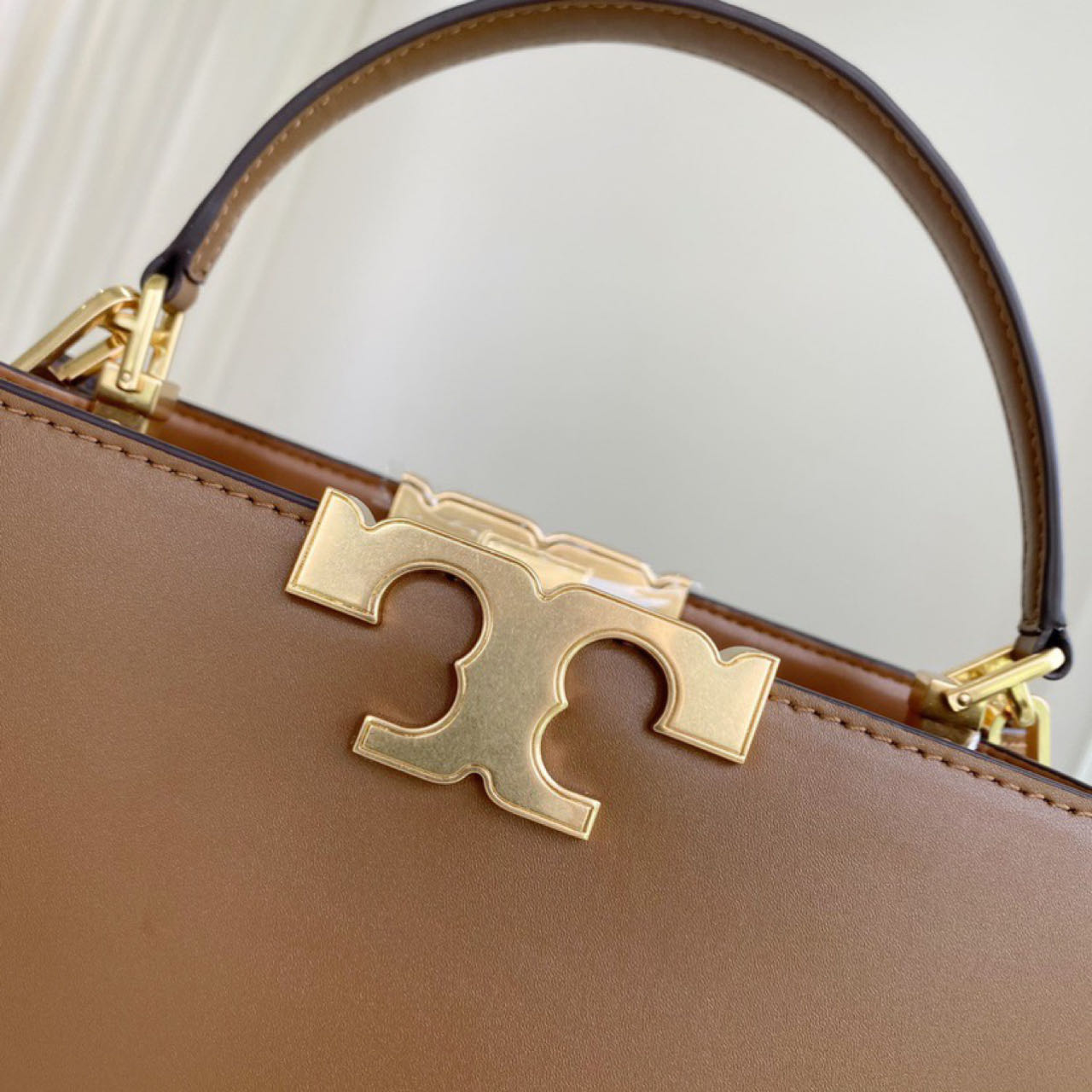 ToryBurch Eleanor Leather Tote Bag   32-22-12cm - EUR FASHION