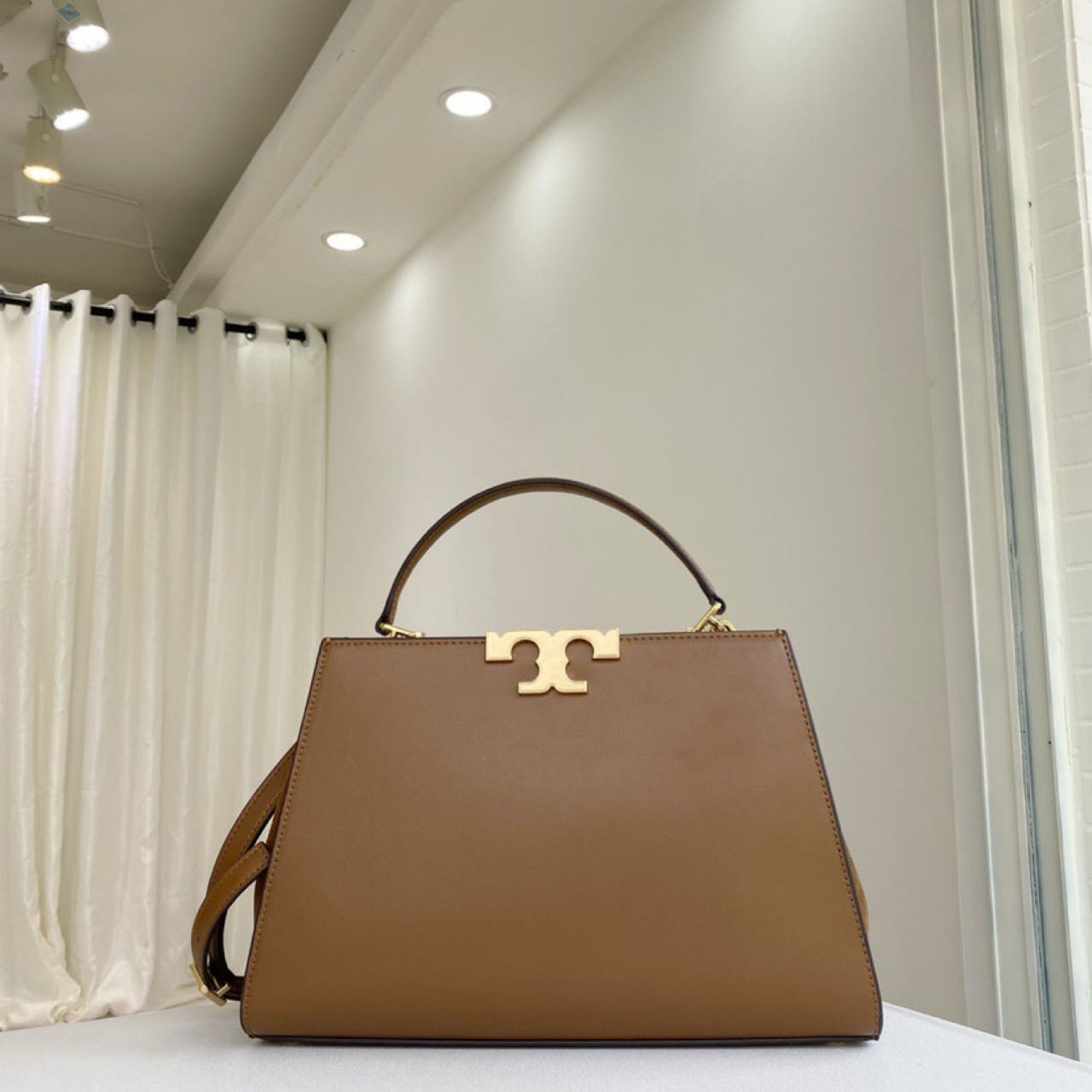 ToryBurch Eleanor Leather Tote Bag   32-22-12cm - EUR FASHION