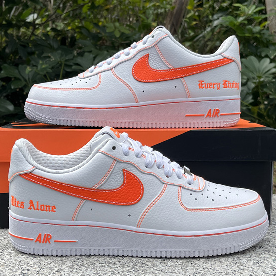 VLONE xNike Air Force 1Low orang Sneaker      AA5360-100 - EUR FASHION