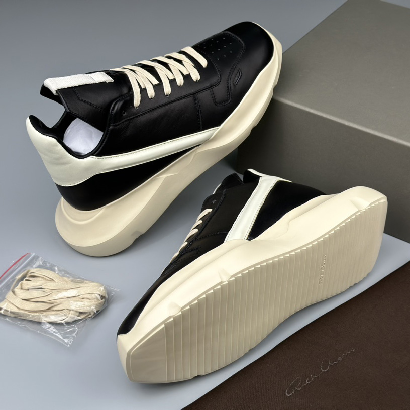 Rick Owens Geth Runner Low-top Sneakers - EUR FASHION