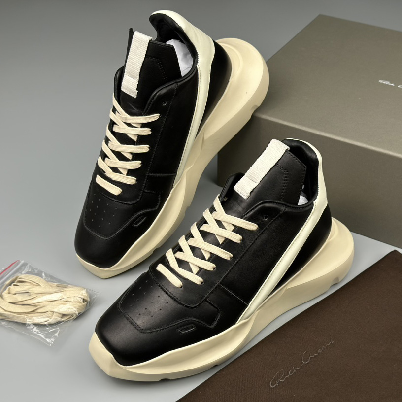 Rick Owens Geth Runner Low-top Sneakers - EUR FASHION