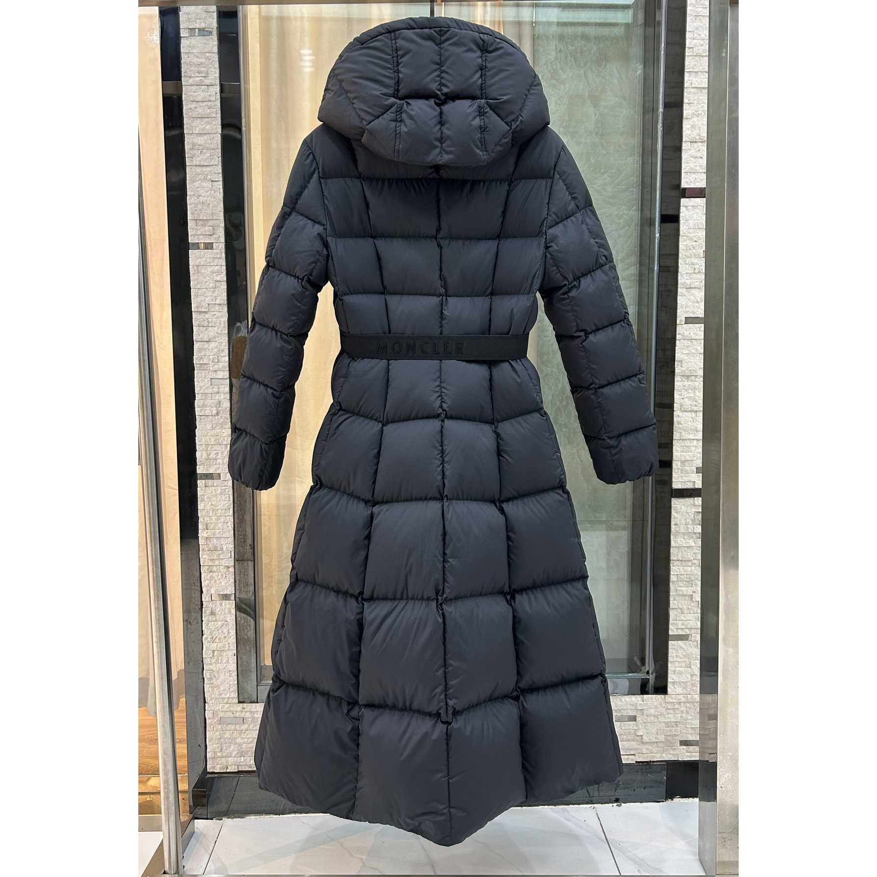 Moncler Faucon Long Down Jacket  - EUR FASHION