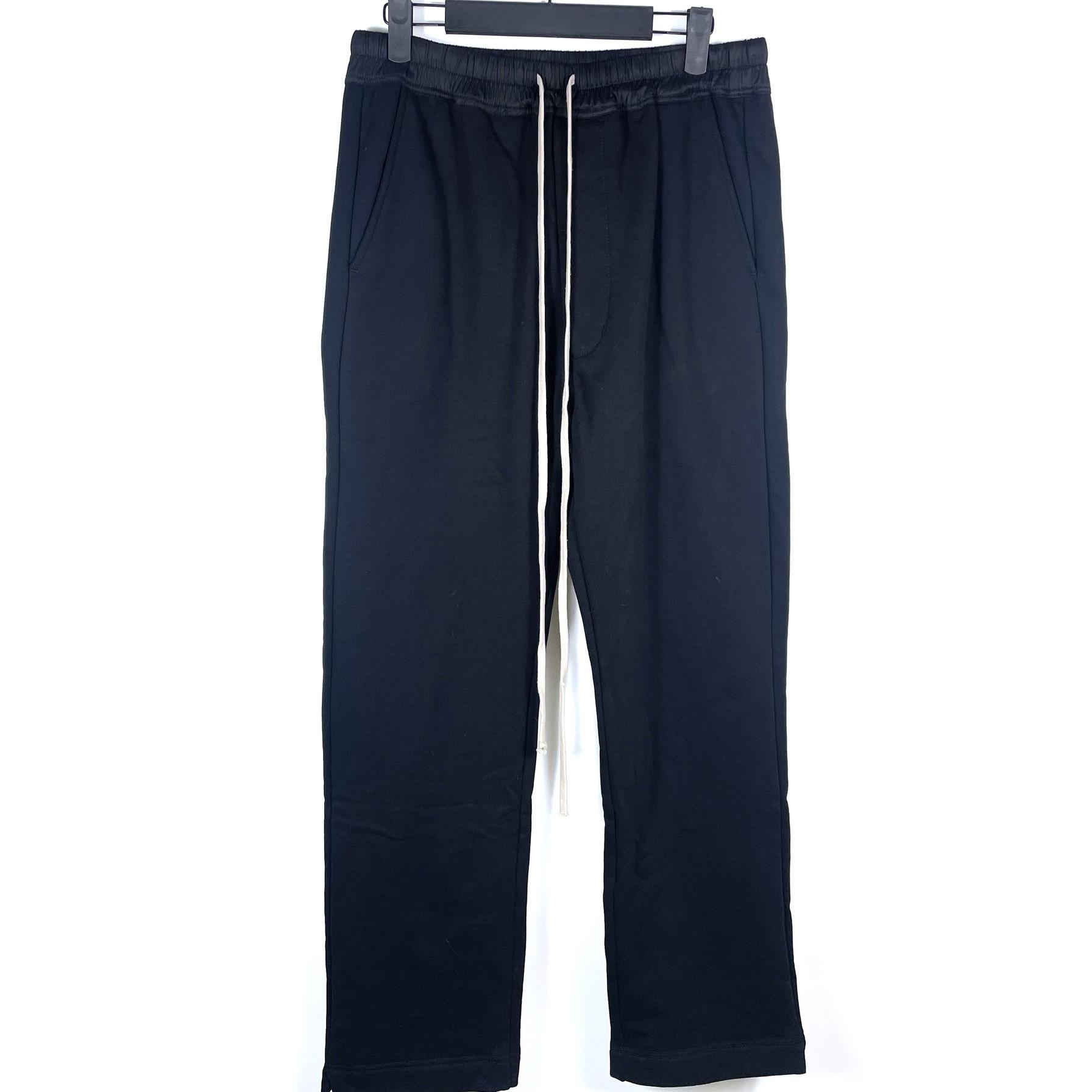 Rick Owens Straight-leg Drawstring-waistband Trousers - EUR FASHION