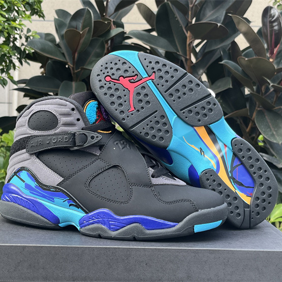 Air Jordan 8 Retro Aqua Sneakers     305381-025 - EUR FASHION