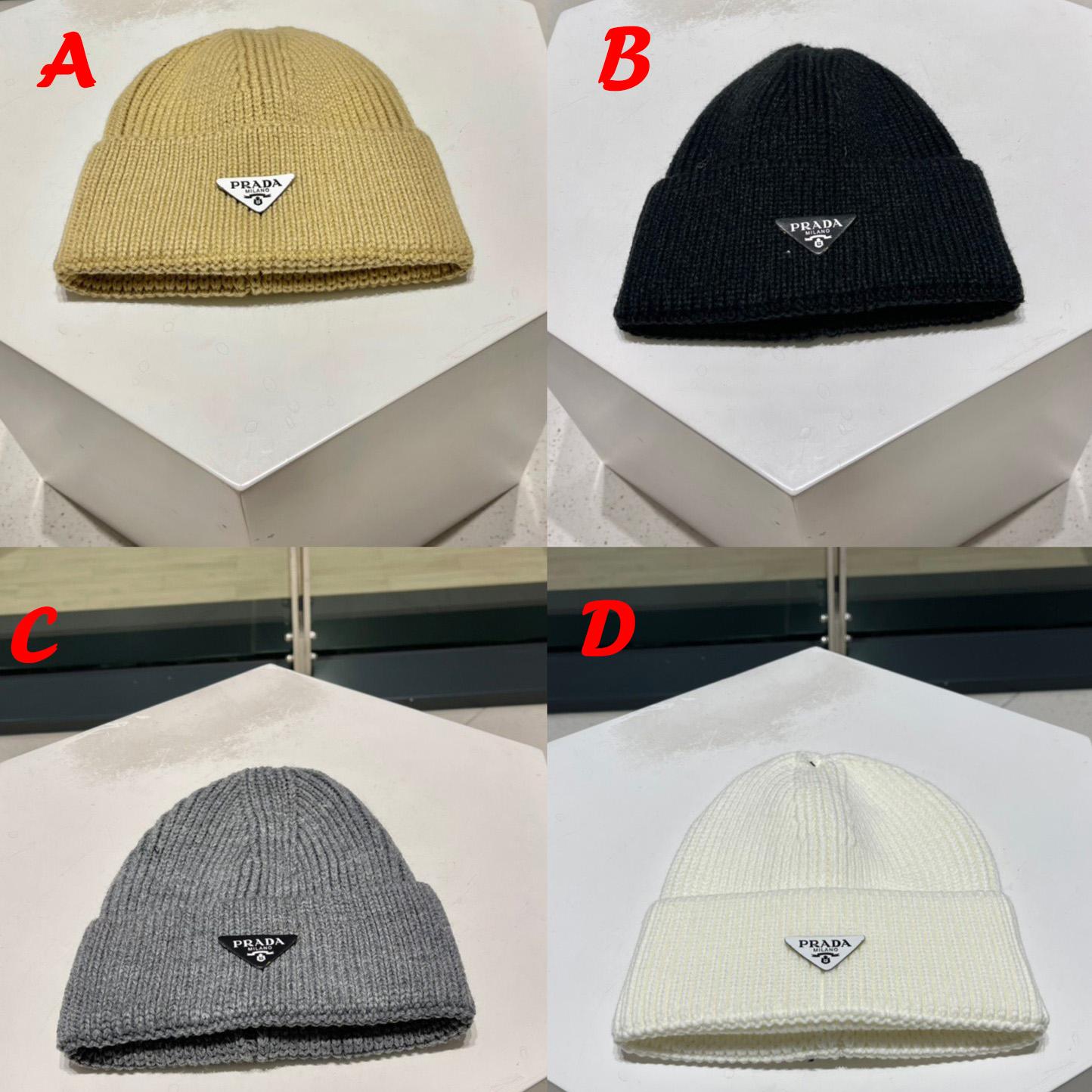 Prada Wool And Cashmere Beanie - EUR FASHION