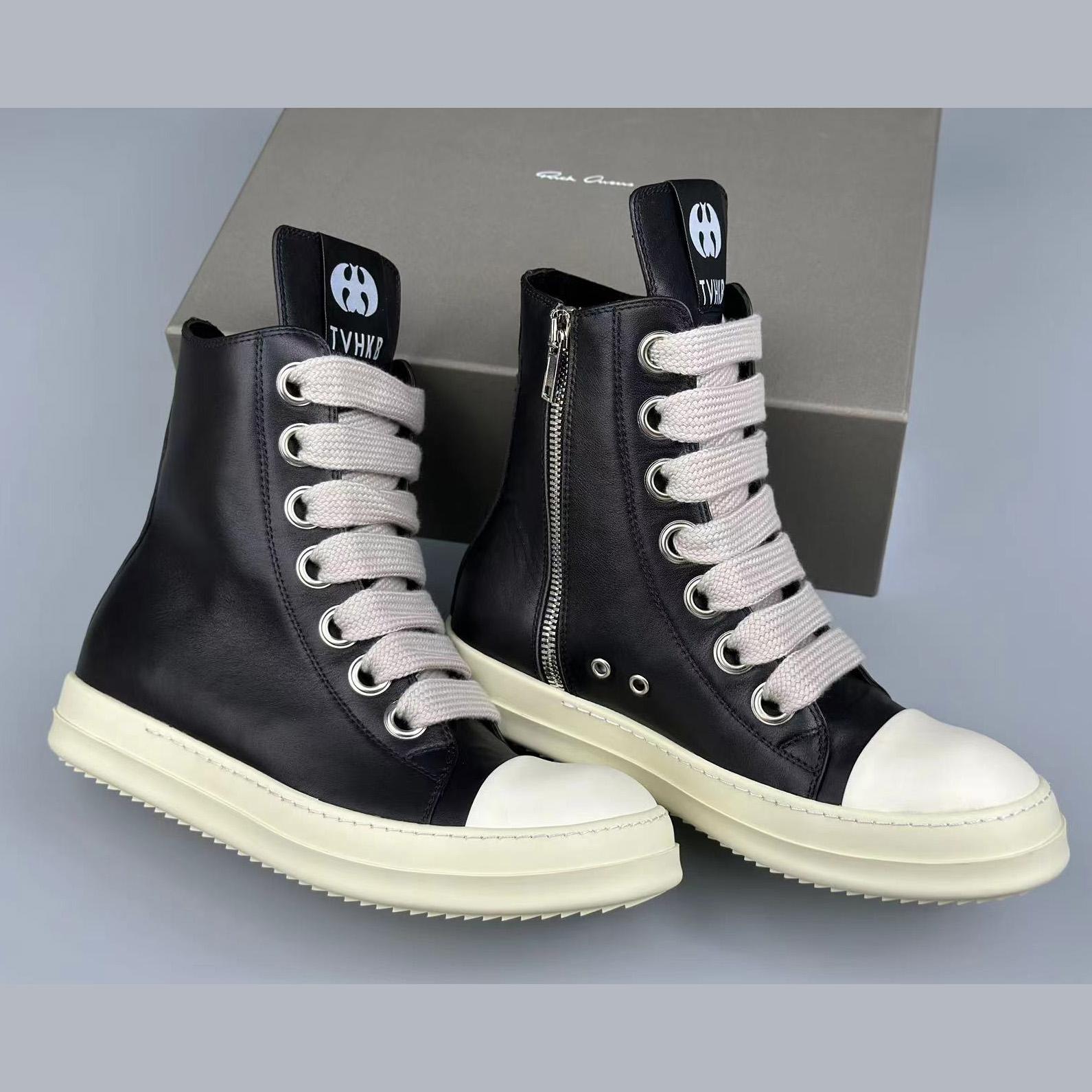 Rick Owens High-Top Sneakers - EUR FASHION