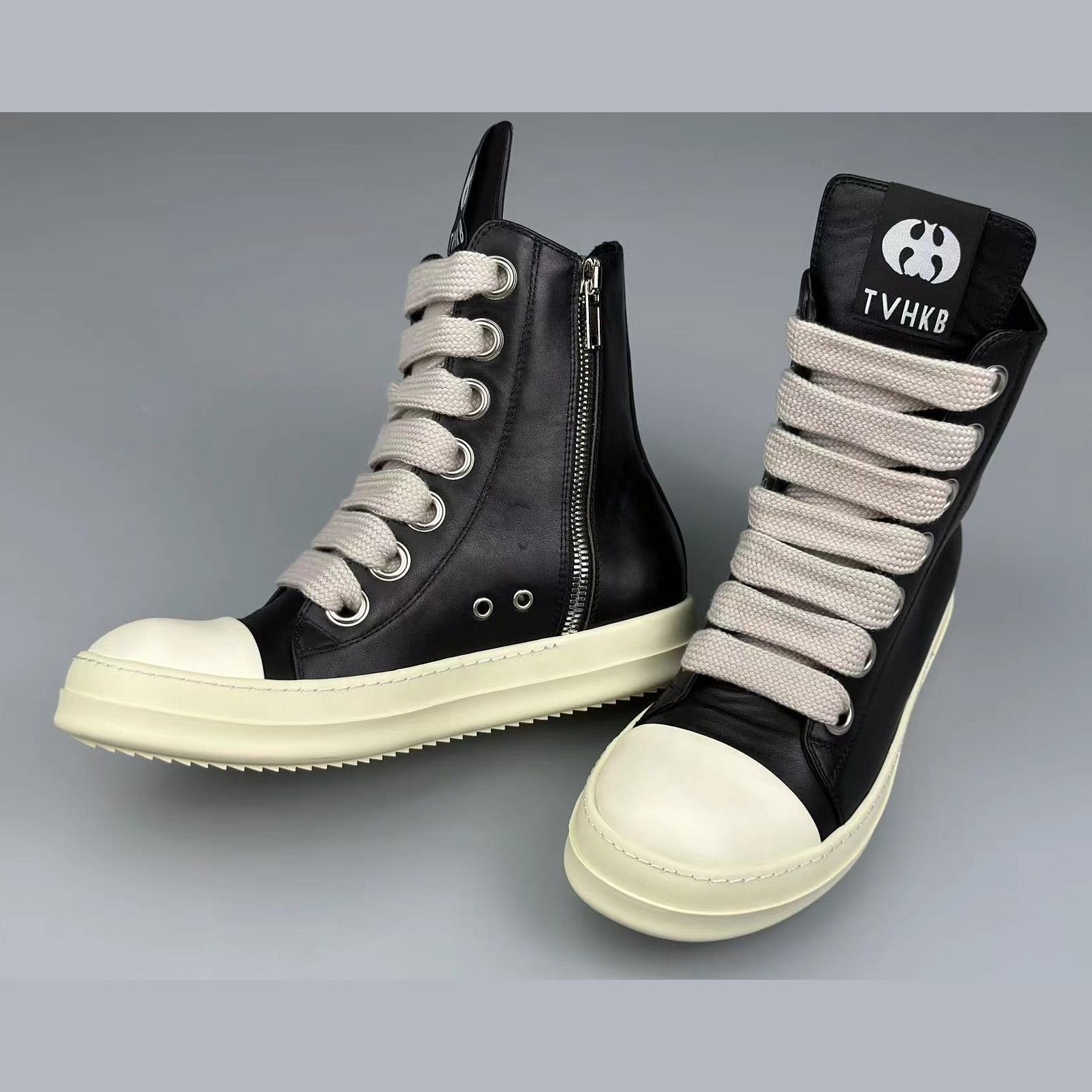 Rick Owens High-Top Sneakers - EUR FASHION