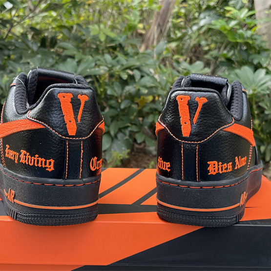 VLONE xNike Air Force 1Low orang Sneaker      AA5360-001  - EUR FASHION