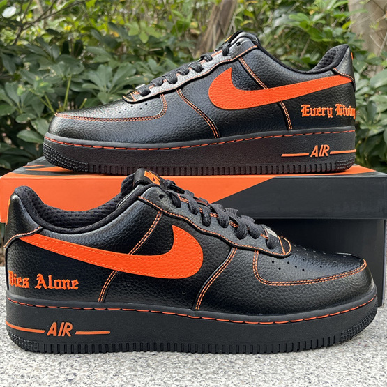 VLONE xNike Air Force 1Low orang Sneaker      AA5360-001  - EUR FASHION