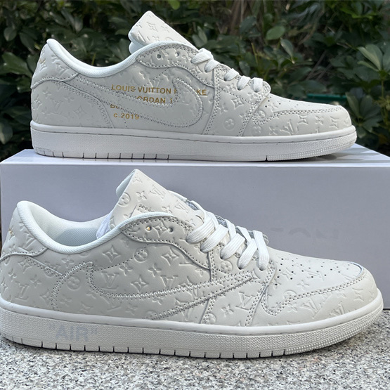 Louis Vuitton X Air Jordan 1 Low Sneaker      1A9V87 - EUR FASHION