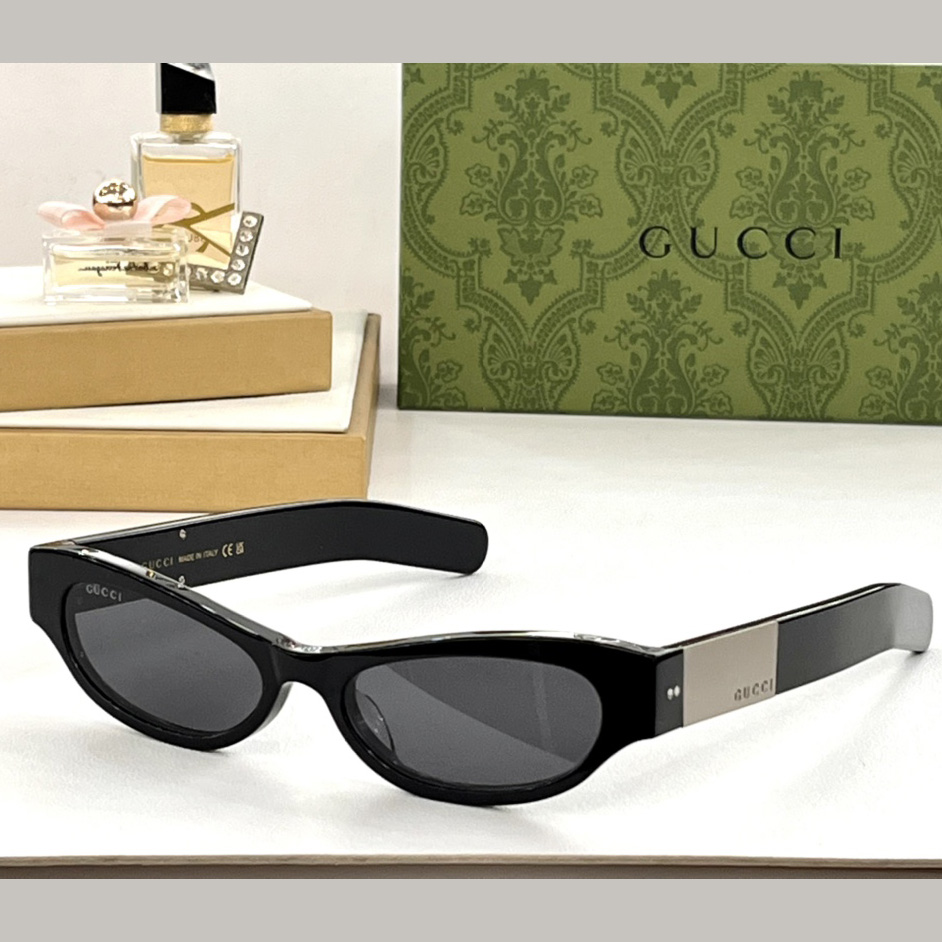 Gucci Logo-engraved Cat-eye Frame Sunglasses    GG1635S - EUR FASHION