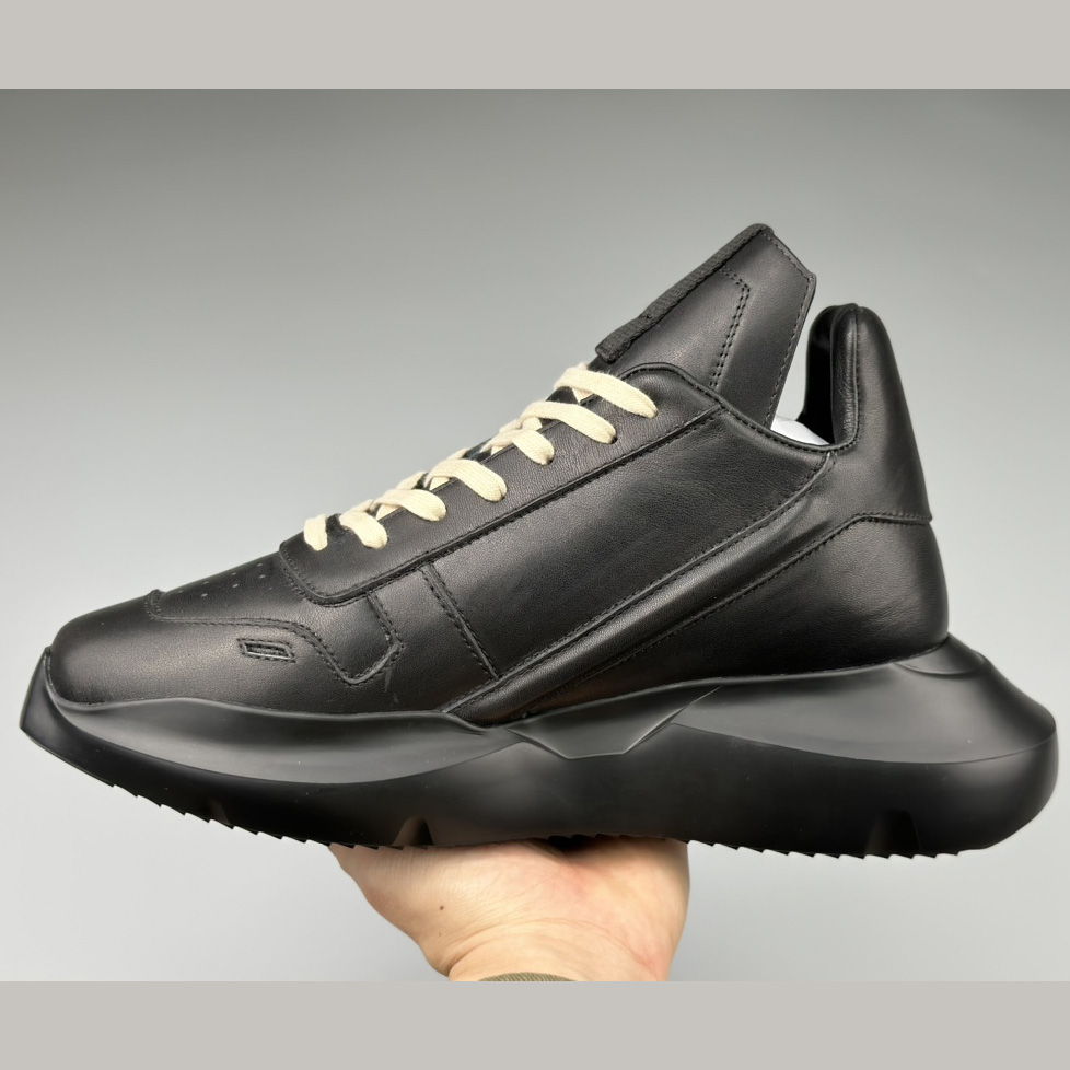 Rick Owens Geth Leather Sneakers - EUR FASHION